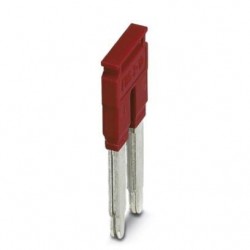 Plug-in bridge, pitch: 10.2 mm, No. of positions: 2, red