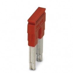 Plug-in bridge, pitch: 12 mm, No. of positions: 2, red