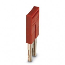 Plug-in bridge, pitch: 5.2 mm, l: 22.7 mm, w: 9 mm, No. of positions: 2, red