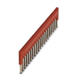 Plug-in bridge, pitch: 5.2 mm, No. of positions: 20, red