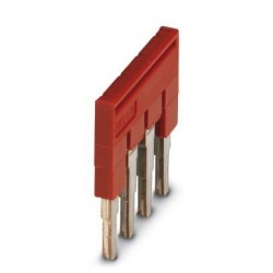 Plug-in bridge, pitch: 6.2 mm, w: 23.1 mm, No. of positions: 4, red