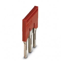 Plug-in bridge, pitch: 8.2 mm, w: 22.9 mm, No. of positions: 3, red