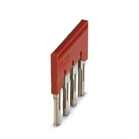 Plug-in bridge, pitch: 8.2 mm, w: 31.1 mm, No. of positions: 4, red