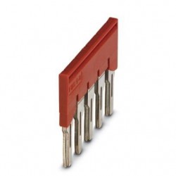 Plug-in bridge, pitch: 8.2 mm, w: 39.3 mm, No. of positions: 5, red