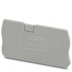 End cover, l: 55.9 mm, w: 2.2 mm, h: 29 mm, gray