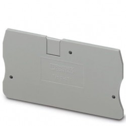 End cover, l: 69.5 mm, w: 2.2 mm, h: 36 mm, gray