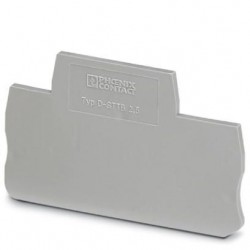 End cover, l: 67.5 mm, w: 2.2 mm, h: 47.5 mm, gray