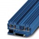 Feed-through terminal block, 800 V, 24 A, Spring-cage connection, No. of connections: 4, cross section: 0.08 mm2 - 4 mm2, blu