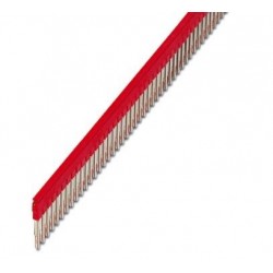 Plug-in bridge, pitch: 6.2 mm, w: 308.3 mm, No. of positions: 50, red
