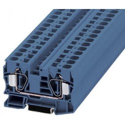Redna stezaljka ST 16 BU, 1000 V, 76 A, opružni priključak, presjek: 0.2 mm2 - 25 mm2, plava