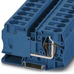 Feed-through terminal block, 1000 V, 125 A, Spring-cage connection, No. of connections: 2, cross section: 2.5 mm2 - 35 mm2, b