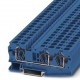 Feed-through terminal block, 1000 V, 41 A, Spring-cage connection, No. of connections: 3, cross section: 0.2 mm2 - 10 mm2, bl