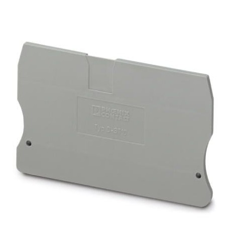 End cover, l: 71.5 mm, w: 2.2 mm, h: 49.9 mm, gray