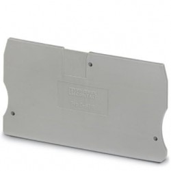End cover, l: 80 mm, w: 2.2 mm, h: 51.1 mm, gray
