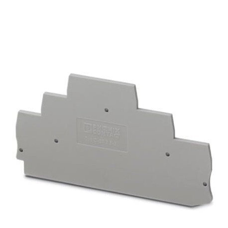 End cover, l: 99.5 mm, w: 2.2 mm, h: 50.3 mm, gray