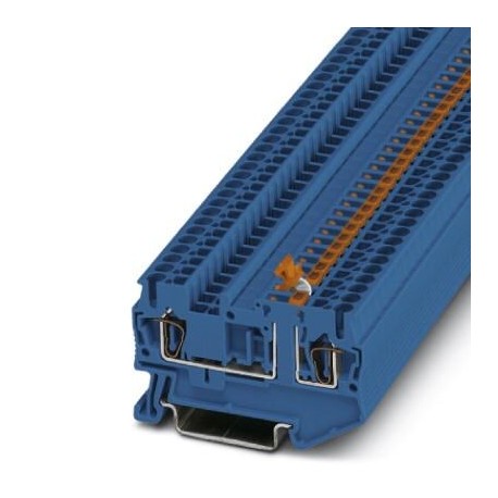 Knife disconnect terminal block,  400 V, nominal current: 20 A, Spring-cage connection, cross section: 0.08 mm2 - 4 mm2, b