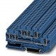 Dvokatna redna stezaljka STTB 2,5-TWIN BU, opružni priključak, presjek: 0.08 mm2 - 4 mm2, plava