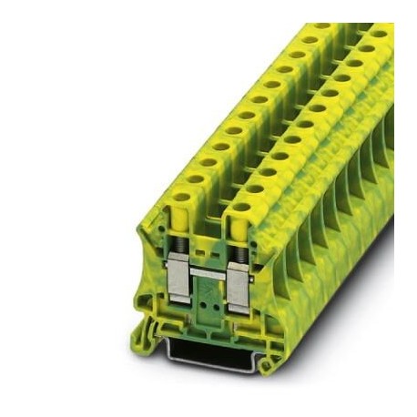 Ground modular terminal block, screw connection, No. of connections: 2, cross section: 0.5 mm2 - 16 mm2, green-yellow