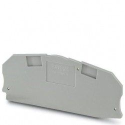 End cover, l: 100.8 mm, w: 2.2 mm, h: 49.6 mm, gray