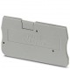 End cover, l: 45 mm, w: 2.2 mm, h: 24.3 mm, gray