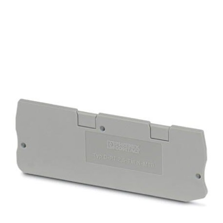 End cover, l: 81.9 mm, w: 2.2 mm, h: 29.05 mm, gray
