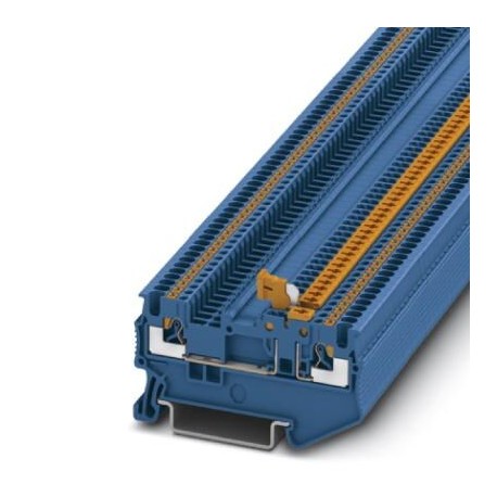 Rastavna redna stezaljka PT 1,5/S-MT BU, 400 V, 10 A, push-in priključak, presjek: 0.14 mm2 - 1.5 mm2, plava