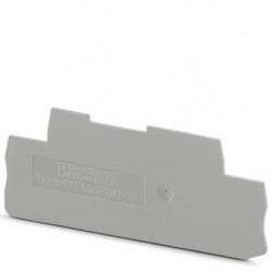 End cover, l: 86 mm, w: 0.8 mm, h: 34.9 mm, gray