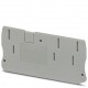 End cover, l: 74 mm, w: 2.2 mm, h: 36 mm, gray