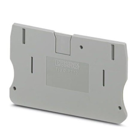 End cover, l: 67.7 mm, w: 2.2 mm, h: 42.6 mm, gray