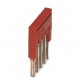Plug-in bridge, pitch: 3.5 mm, No. of positions: 5, red