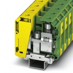 Ground modular terminal block, screw connection, No. of connections: 2, No. of positions: 1, cross section: 16 mm2 - 95 mm2, 