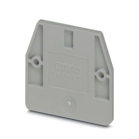 End cover, l: 29.9 mm, w: 2.2 mm, h: 28.3 mm, gray