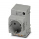 Socket EO-CF/PT, DIN standard, 2P+PE 10/16A, 250V AC