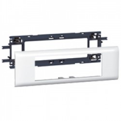 Mosaic support for DLP cable trunks, cover depth 65 mm - 6 modules