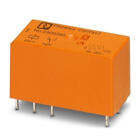 Relej utični, 1×CO (power) kontakt, 16A, 24V DC, tip: REL-MR-BL- 24DC/21HC