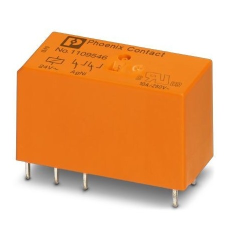 Relej utični, 2×CO (power) kontakt, 8A, 24V AC, tip: REL-MR-BL- 24AC/21-21