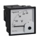 Analog voltmeter VLT, 72x72 mm, 0..500 V