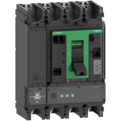 Circuit breaker Compact NSX630N, 4 poles, 50kA, 630A, Micrologic 2.3 protection