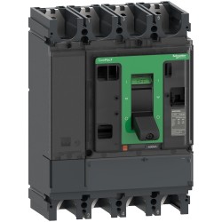 Switch disconnector NSX630NA, 4 poles, 630A