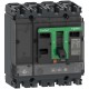Circuit breaker Compact NSX100B, 4 poles, 25kA, 100A, Micrologic 2.2 protection