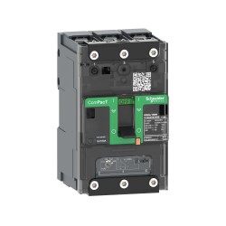 Circuit breaker Compact NSXm100B, 3P, 25kA, 80A, TMD trip unit