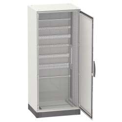 Spacial SM compact enclosure with mounting plate - 600x2000x400 mm