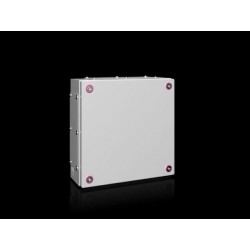 Small enclosures KX Terminal box KX, sheet steel, with gland plate, 300×300×120 mm, IP 55