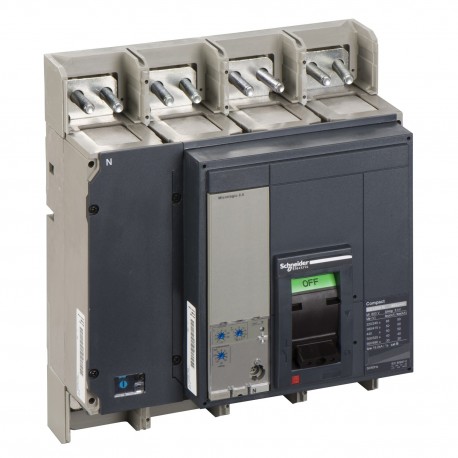 Circuit breaker Compact NS1000N, 4P, 1000A, Micrologic 2.0