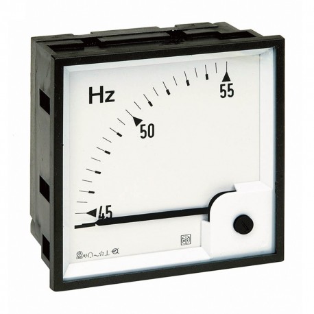 Frekvencmetar RQ96FI, dimenzija 96 x 96 mm, skala: 45 - 55 Hz, napon: 230-240 V AC