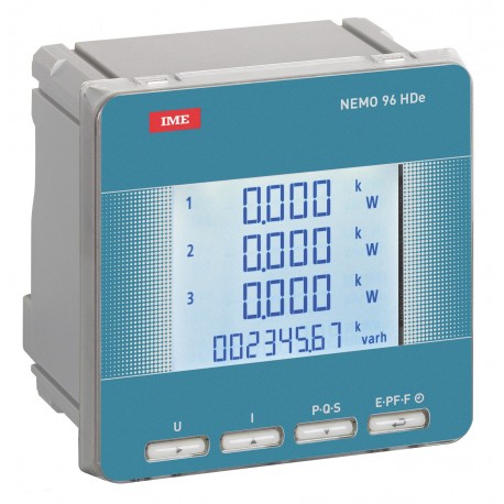Multifunkcijski mjerni instrument  sa komunikacijom 96 x 96 mm, Nemo 96HDe, napajanje 230-240V AC/500V AC, izlaz: impulni i MOD