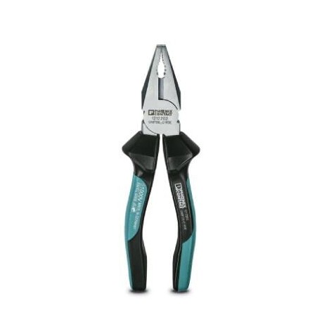 Combination pliers, notched gripping surface, VDE 1000 V AC.. 1500 V DC tested