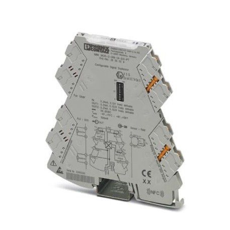 Signal duplicator, 4-way, 24 V DC,  push-in connection, MINI MCR-2-UNI-UI-2UI-PT