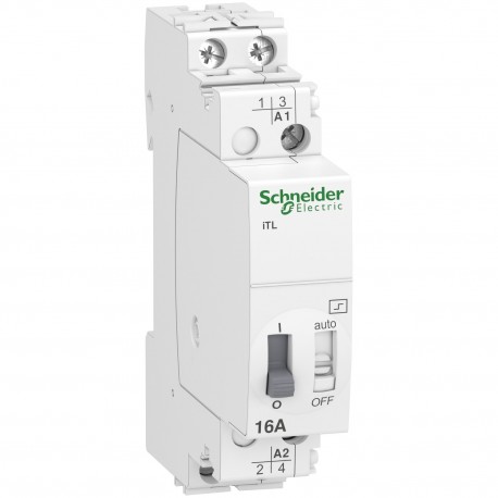 Impuls relay iTL, 2P, 16A, 2NO, 230...240V AC, coil 110V DC