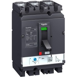 Circuit breaker Compact CVS100NA, 3p, 100A, NA trip unit